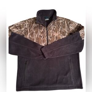 Columbia Men’s PHG Fleece Overlay ll 1/4 zip fleece
Black/Mossy Oak Bottomland